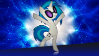 Vinyl Scratch Wallpaper