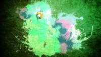 Lyra and BonBon Grunge Wallpaper
