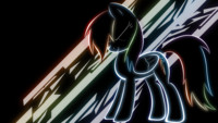 Rainbow Dash Neon