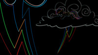 Neon Dashie Wallpaper