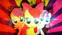 Cutie Mark Crusaders Grunge Wallpaper! Yaaaay!