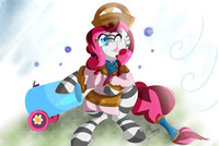 Zebra Pinkie Pie