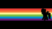 [9] Rainbow Dash: Colored Stripes