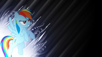 Rainbow Dash grunge background