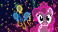 Neon Pinkie Pie Wallpaper