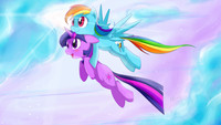 Twidash Flight Scene of Friendship