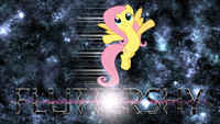 Fluttershy hug space