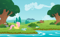 A beautiful day and Fluttershy