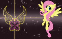 fluttershy element  wallpaper 2