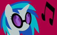 Minimalist Vinyl Scratch (DJ PON-3)