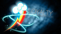 Rainbow Dash Loyalty Cutie Mark Wallpaper