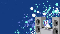 Vinyl Scratch Wallpaper