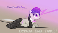Octavia's DnB Thrill Cover Wallpaper