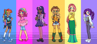 The mane six