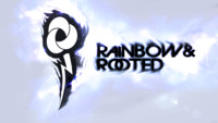 Rainbow and Rooted wallpaper