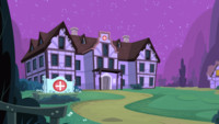 Background - Ponyville Hospital (Night)