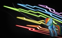 Rainbow Dash Neon