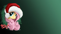 Merry Christmas from Fluttershy Wallpaper