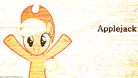 Applejack Sketch Wallpaper