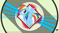 Rainbow Pony Wallpaper