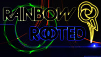 Rainbow and Rooted Wallpaper