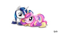 Shining Armor and Princess cadance 2 16.9