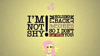 Fluttershy Holds Back Awesomeness