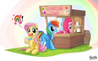 Fluttershy loves Rainbow