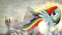 Rainbow Dash's Guilt ~ Wallpaper