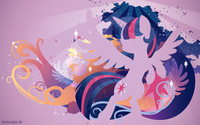 Princess Twilight Silhouette Wall