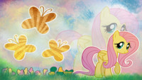 FlutterShy wallpaper