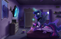 It is royal game night, Twilight Sparkle!