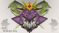Spike the Dragon King wallpaper