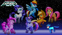 Mega Pony & Mane Six