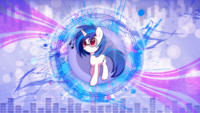 Vinyl Scratch wallpaper v2