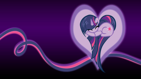 Twilight Sparkle Heart BG