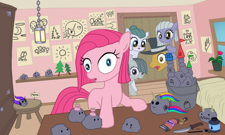 Pinkie Pie's toys