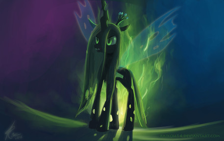 Chrysalis the Changeling Queen.