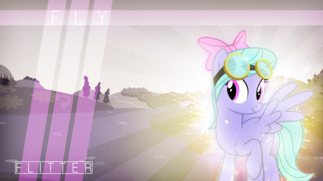 Wallpaper ~ Flitter.