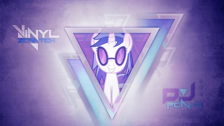 Vinyl Scratch / DJ Pon-3 (Wallpaper)