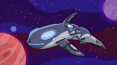 Outerspace Spaceship