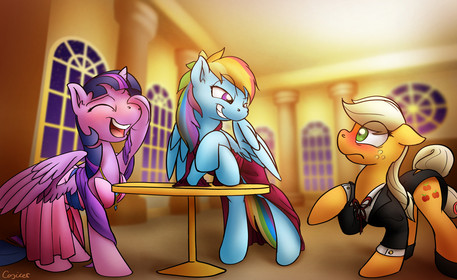 Just A Trio Of Ponies by 